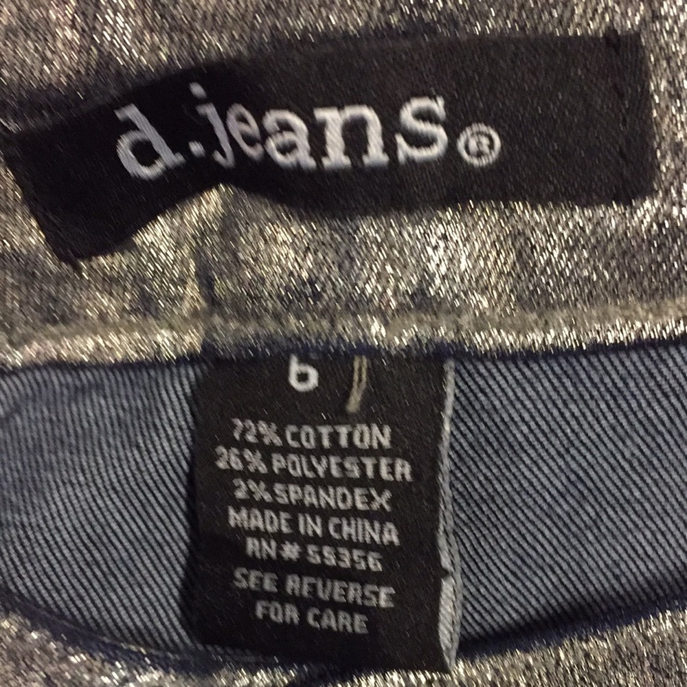 D .jeans high waist skinny leg ankle size 6 new - Picture 7 of 7